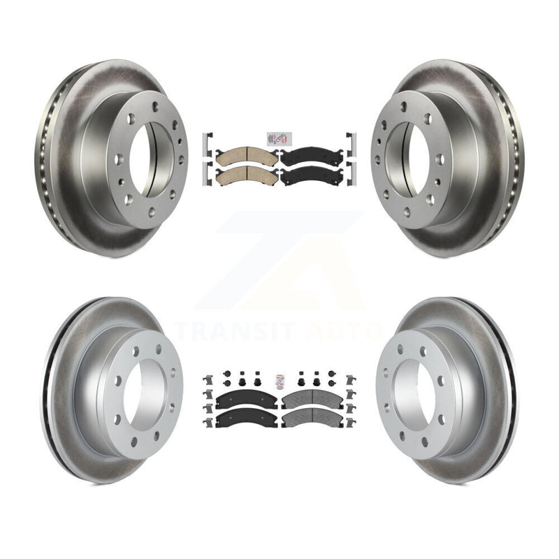 Transit Auto KGA-105006 Disc Brake Kit for 2010-2011 Chevrolet Express 4500 - Front and Rear