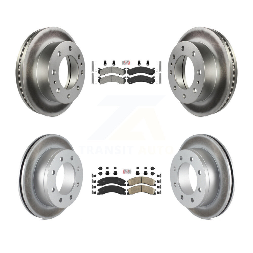 Transit Auto KGA-105007 Disc Brake Kit for 2010-2011 Chevrolet Express 4500 - Front and Rear