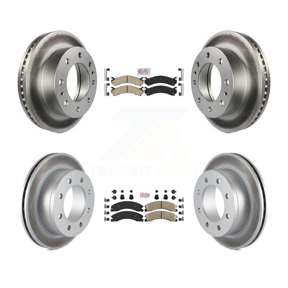 Transit Auto KGA-105008 Disc Brake Kit for 2010-2011 Chevrolet Express 4500 - Front and Rear