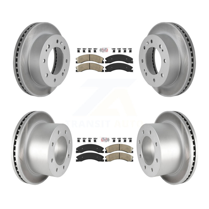 Transit Auto KGA-105009 Disc Brake Kit for 2011-2019 Chevrolet Silverado 3500 HD, GMC Sierra 3500 HD - Front and Rear
