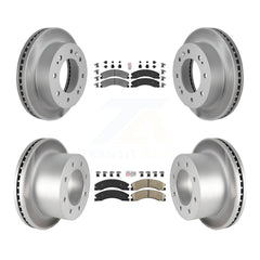 Transit Auto KGA-105010 Disc Brake Kit for 2011-2019 Chevrolet Silverado 3500 HD, GMC Sierra 3500 HD - Front and Rear
