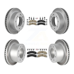 Transit Auto KGA-105011 Disc Brake Kit for 2011-2019 Chevrolet Silverado 3500 HD, GMC Sierra 3500 HD - Front and Rear