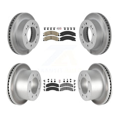 Transit Auto KGA-105012 Disc Brake Kit for 2011-2019 Chevrolet Silverado 3500 HD, GMC Sierra 3500 HD - Front and Rear