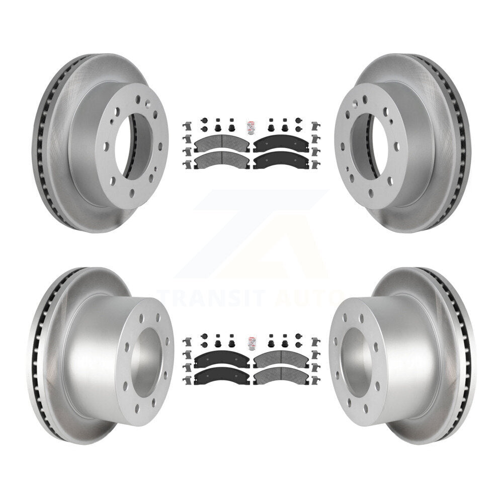 Transit Auto KGA-105013 Disc Brake Kit for 2011-2019 Chevrolet Silverado 3500 HD, GMC Sierra 3500 HD - Front and Rear