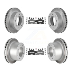 Transit Auto KGA-105013 Disc Brake Kit for 2011-2019 Chevrolet Silverado 3500 HD, GMC Sierra 3500 HD - Front and Rear