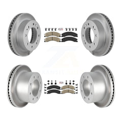 Transit Auto KGA-105015 Disc Brake Kit for 2011-2019 Chevrolet Silverado 3500 HD, GMC Sierra 3500 HD - Front and Rear