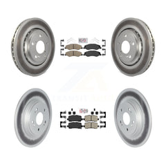 Transit Auto KGA-105023 Disc Brake Kit for 2021-2023 Honda Odyssey - Front and Rear