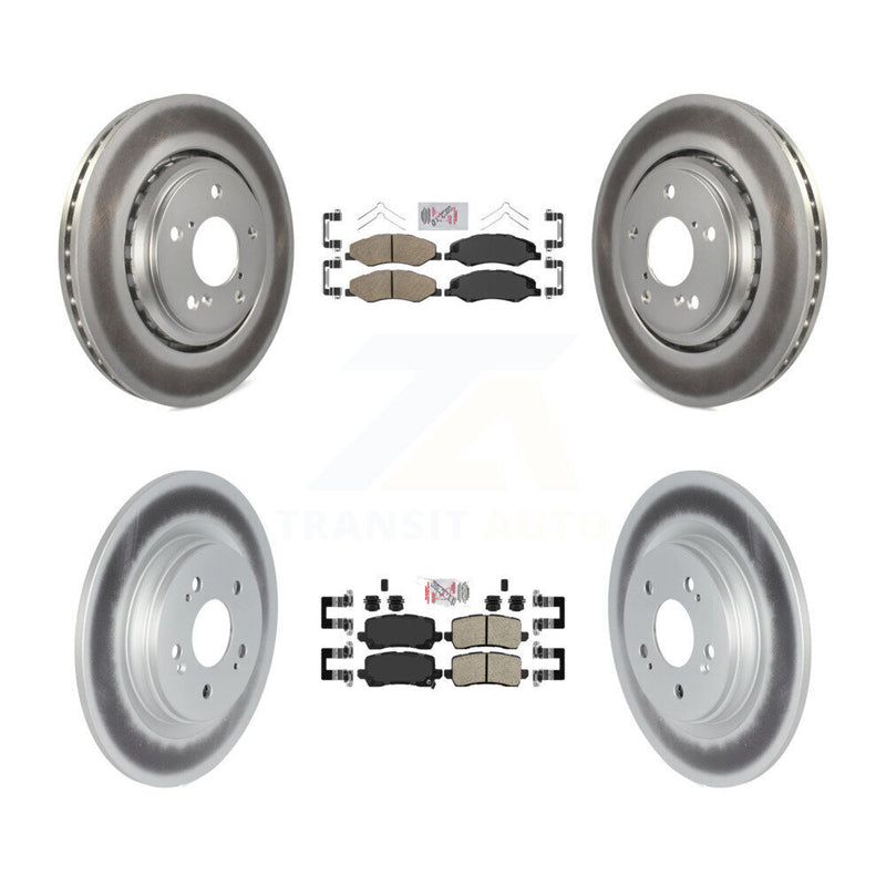 Transit Auto KGA-105023 Disc Brake Kit for 2021-2023 Honda Odyssey - Front and Rear