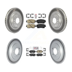 Transit Auto KGA-105024 Disc Brake Kit for 2017-2022 Hyundai Tucson, Kia Sportage - Front and Rear
