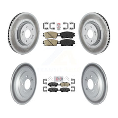 Transit Auto KGA-105025 Disc Brake Kit for 2017-2022 Kia Sportage - Front and Rear