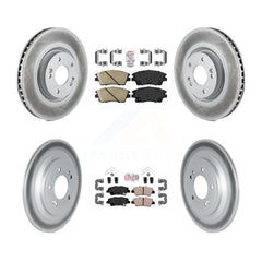 Transit Auto KGA-105027 Disc Brake Kit for 2017-2022 Kia Sportage - Front and Rear