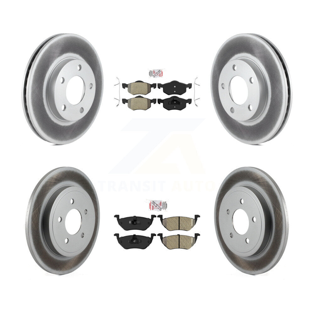 Transit Auto KGA-105033 Disc Brake Kit for 2005-2007 Mercury Mariner, Ford Escape, Mazda Tribute - Front and Rear