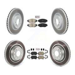 Transit Auto KGA-105040 Disc Brake Kit for 2013-2016 Volkswagen CC - Front and Rear