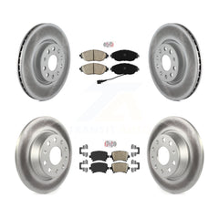 Transit Auto KGA-105043 Disc Brake Kit for 2017 Volkswagen CC - Front and Rear