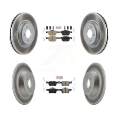 Transit Auto KGA-105052 Disc Brake Kit for 2017-2019 Ford Escape - Front and Rear