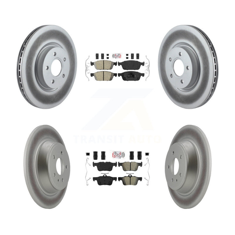 Transit Auto KGA-105053 Disc Brake Kit for 2017-2019 Lincoln MKC, Ford Escape - Front and Rear