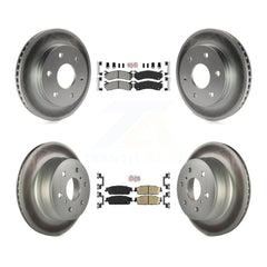 Transit Auto KGA-105058 Disc Brake Kit for 2007 Chevrolet Silverado 1500 - Front and Rear