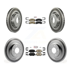 Transit Auto KGA-105060 Disc Brake Kit for 2018-2020 Mitsubishi Outlander PHEV - Front and Rear