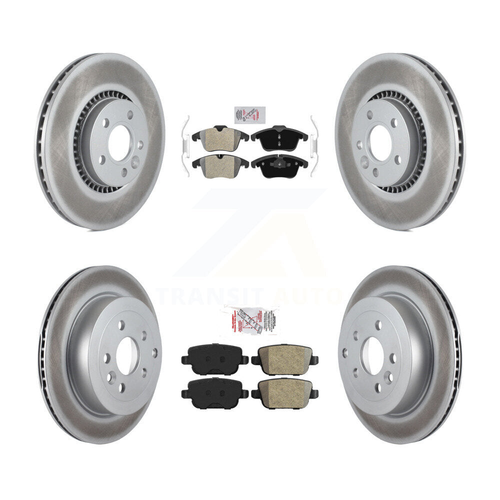 Transit Auto KGA-105063 Disc Brake Kit for 2008-2011 Land Rover LR2 - Front and Rear