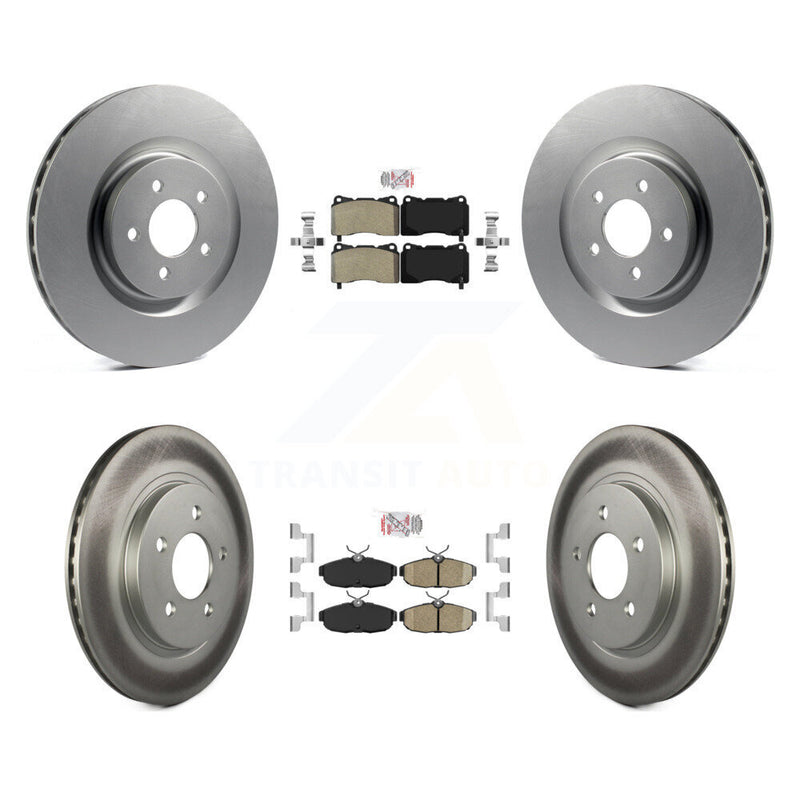 Transit Auto KGA-105066 Disc Brake Kit for 2007-2011 Ford Mustang - Front and Rear
