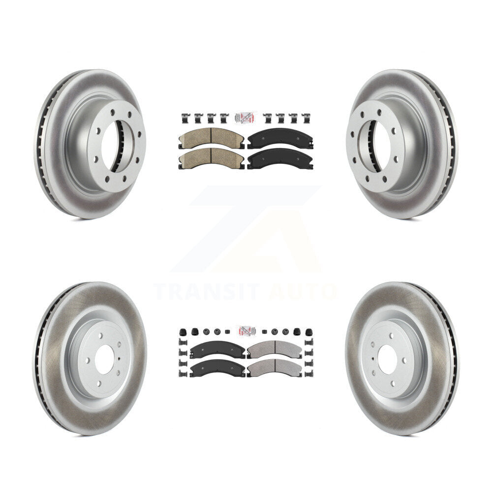 Transit Auto KGA-105068 Disc Brake Kit for 2012-2021 Nissan NV1500, Nissan NV2500, Nissan NV3500 - Front and Rear
