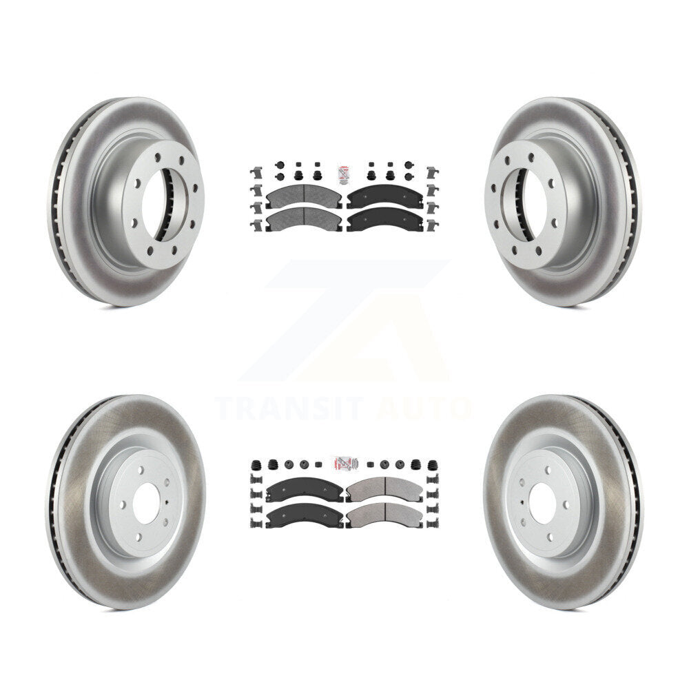 Transit Auto KGA-105069 Disc Brake Kit for 2012-2021 Nissan NV1500, Nissan NV2500, Nissan NV3500 - Front and Rear