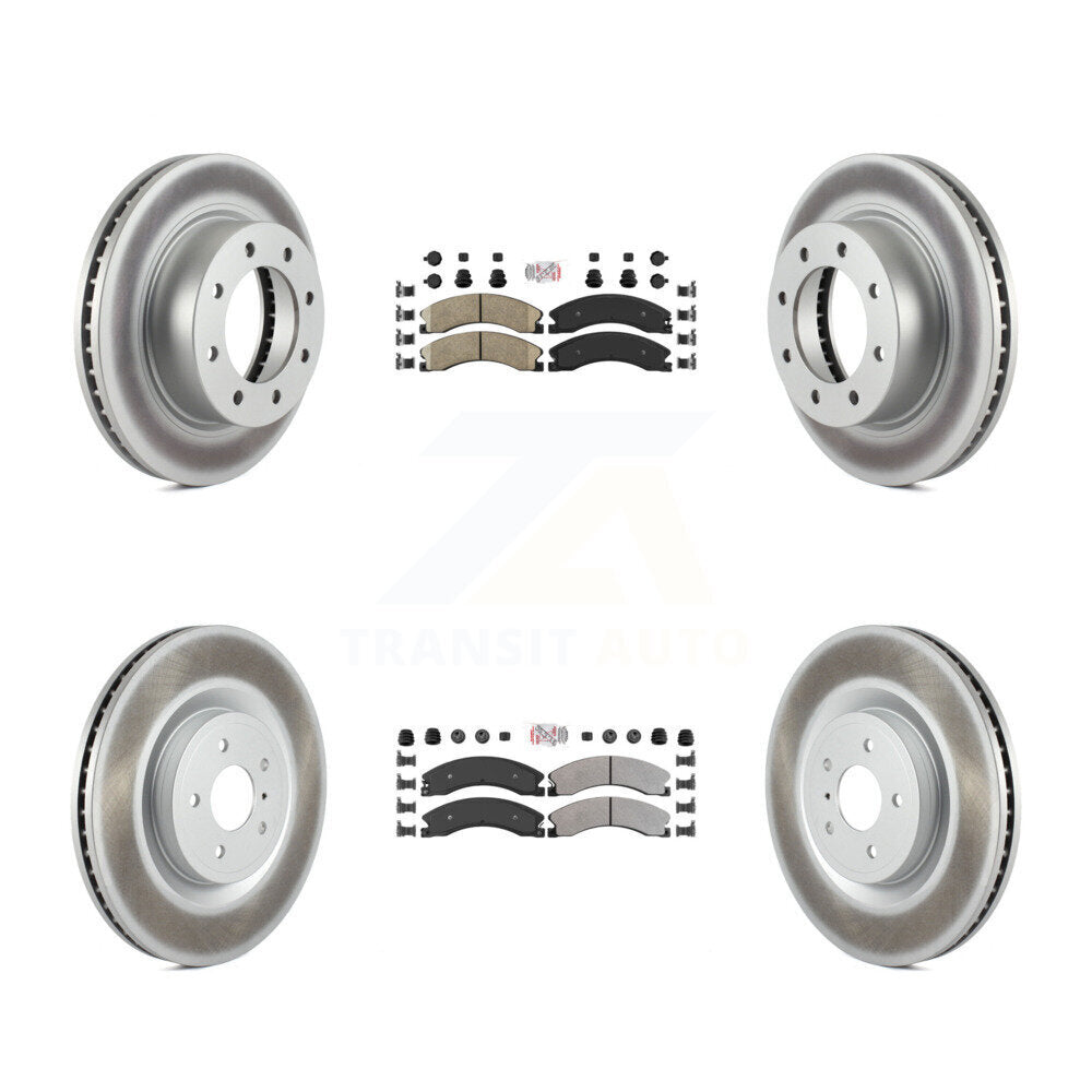 Transit Auto KGA-105070 Disc Brake Kit for 2012-2021 Nissan NV1500, Nissan NV2500, Nissan NV3500 - Front and Rear