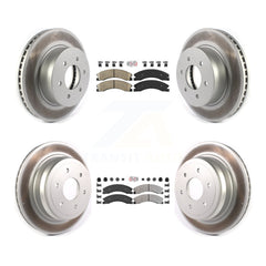 Transit Auto KGA-105071 Disc Brake Kit for 2016-2024 Nissan TITAN XD - Front and Rear
