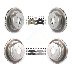 Transit Auto KGA-105073 Disc Brake Kit for 2016-2024 Nissan TITAN XD - Front and Rear