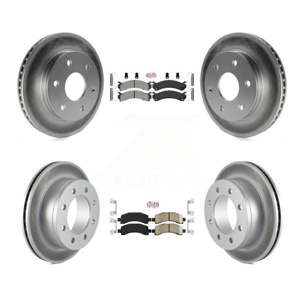 Transit Auto KGA-105074 Disc Brake Kit for 2006 GMC Savana 2500 - Front and Rear