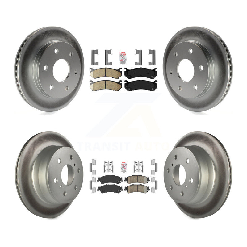 Transit Auto KGA-105083 Disc Brake Kit for 2007 GMC Sierra 1500 Classic - Front and Rear