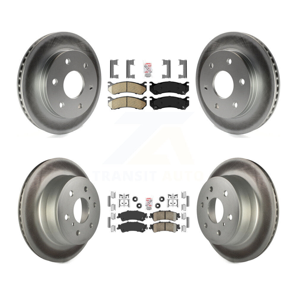 Transit Auto KGA-105085 Disc Brake Kit for 2007 GMC Sierra 1500 Classic - Front and Rear