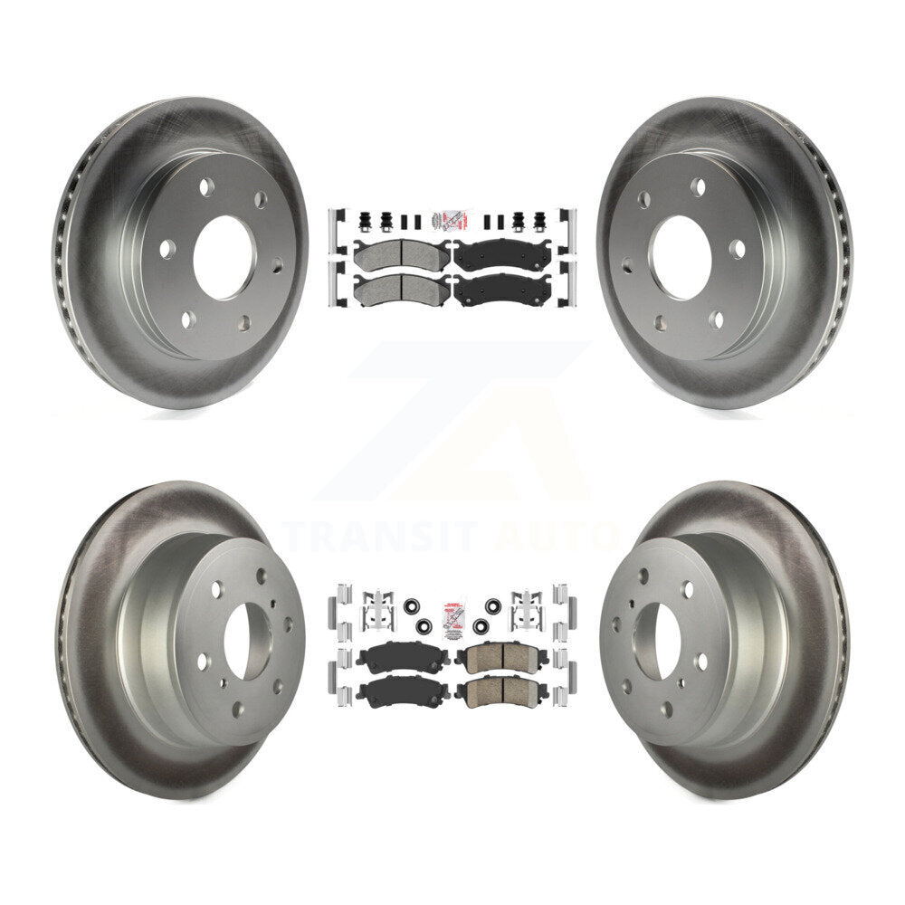 Transit Auto KGA-105086 Disc Brake Kit for 2007 GMC Sierra 1500 Classic - Front and Rear