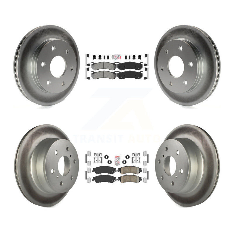 Transit Auto KGA-105086 Disc Brake Kit for 2007 GMC Sierra 1500 Classic - Front and Rear