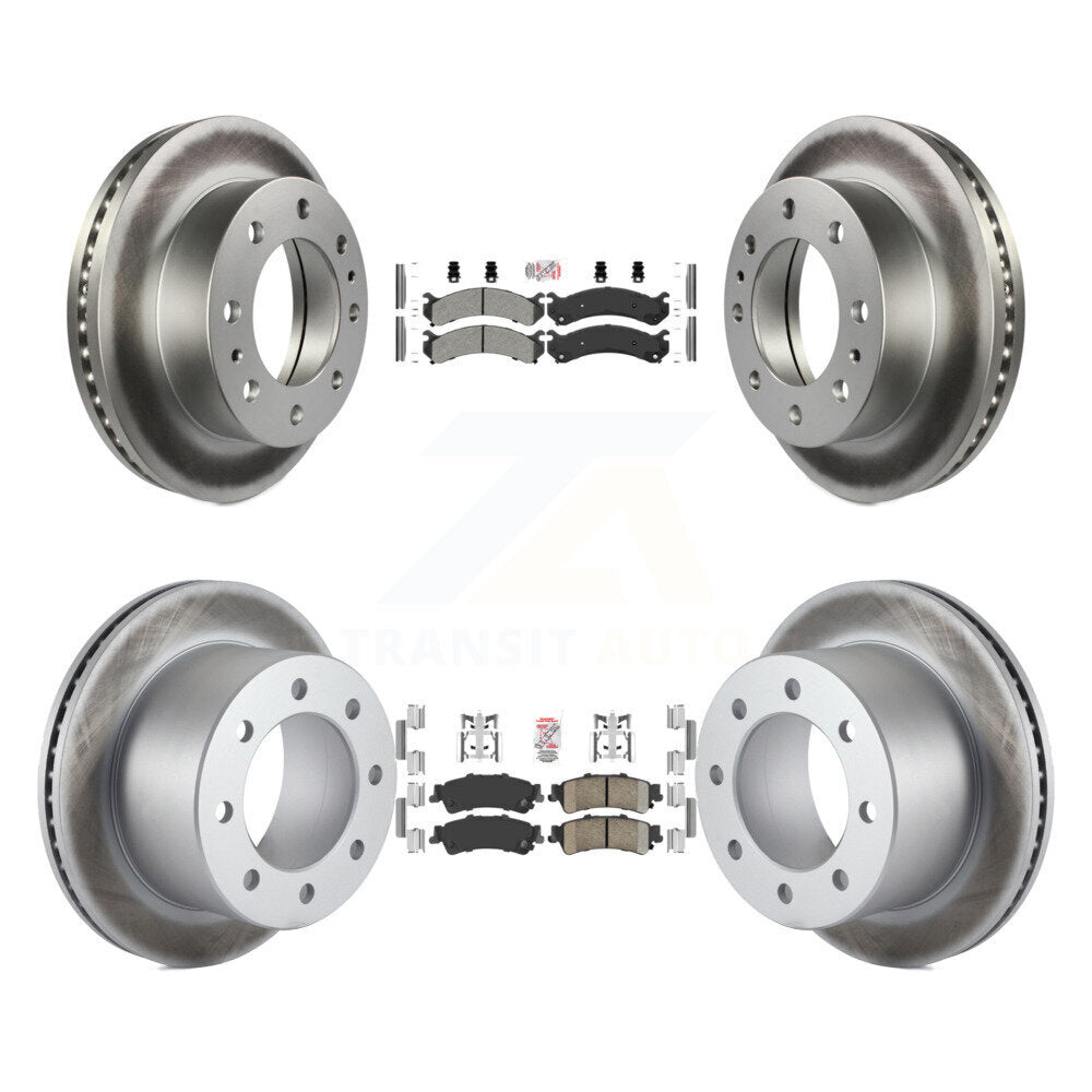 Transit Auto KGA-105087 Disc Brake Kit for 2001 GMC Sierra 3500 - Front and Rear