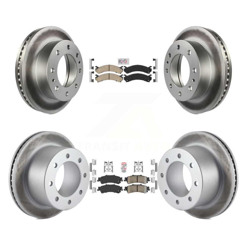 Transit Auto KGA-105088 Disc Brake Kit for 2001 GMC Sierra 3500 - Front and Rear