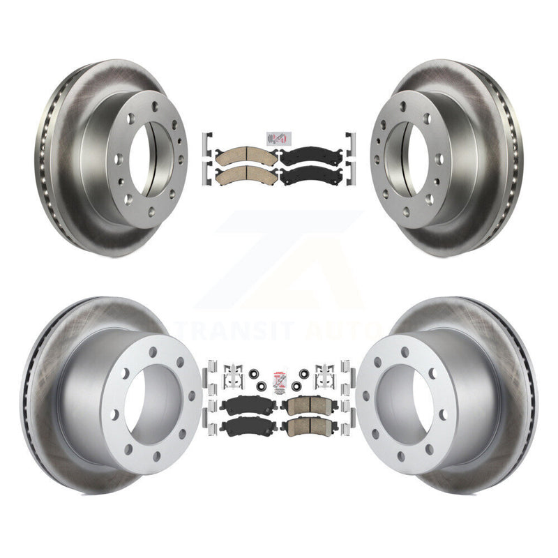 Transit Auto KGA-105090 Disc Brake Kit for 2001 GMC Sierra 3500 - Front and Rear