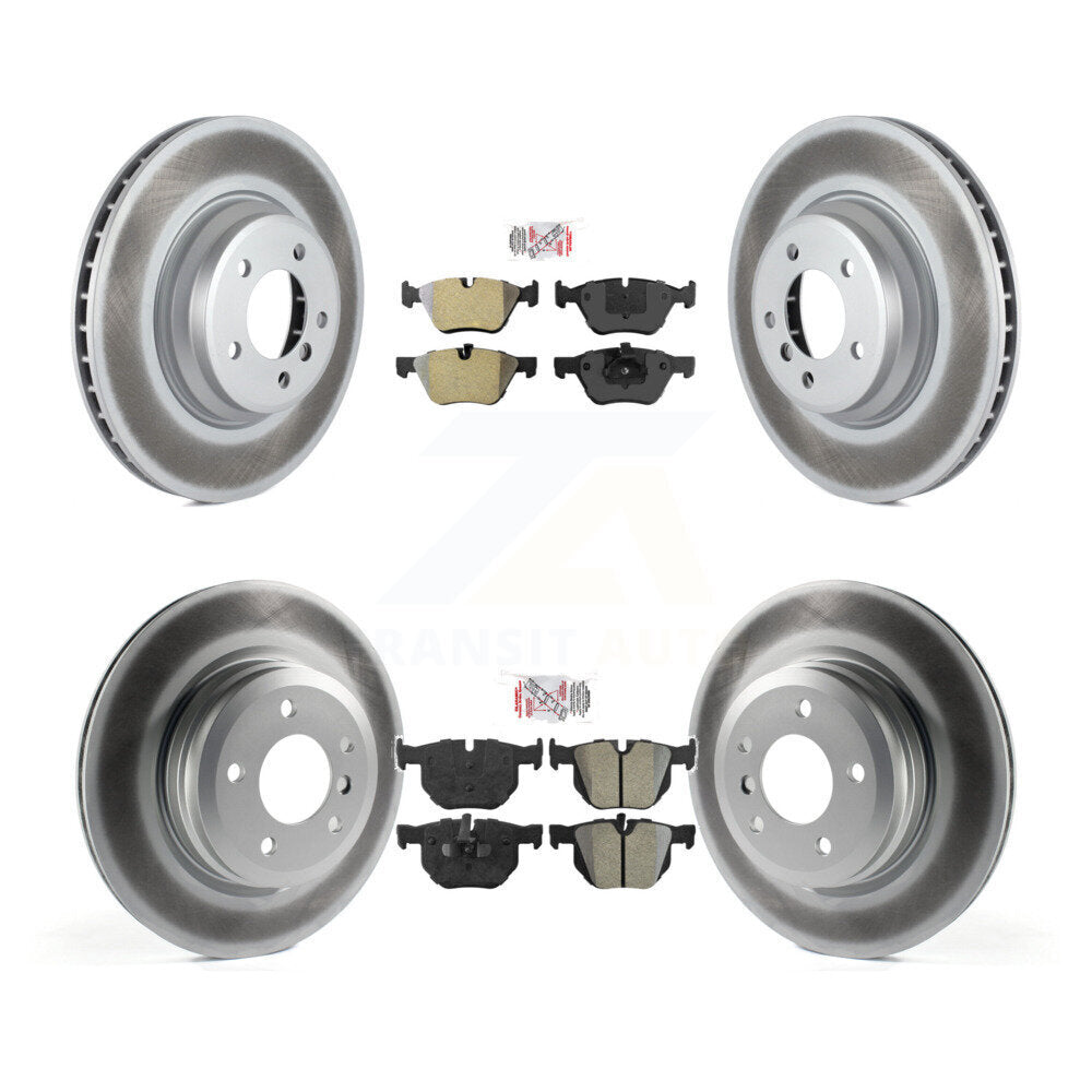 Transit Auto KGA-105093 Disc Brake Kit for 2007 BMW 335xi - Front and Rear