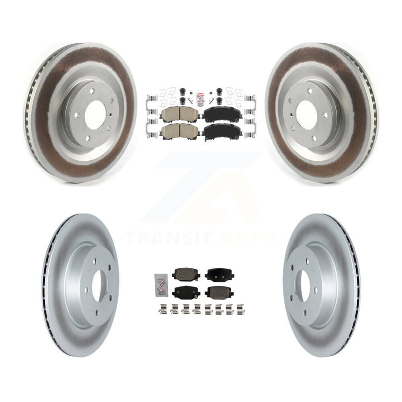 Transit Auto KGA-105094 Disc Brake Kit for 2019-2023 INFINITI QX55, INFINITI QX50 - Front and Rear