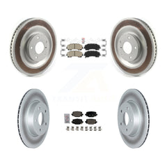 Transit Auto KGA-105095 Disc Brake Kit for 2019-2023 INFINITI QX55, INFINITI QX50 - Front and Rear