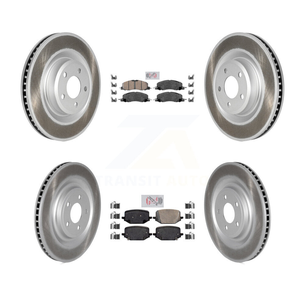 Transit Auto KGA-105096 Disc Brake Kit for 2020-2023 Lincoln Aviator - Front and Rear