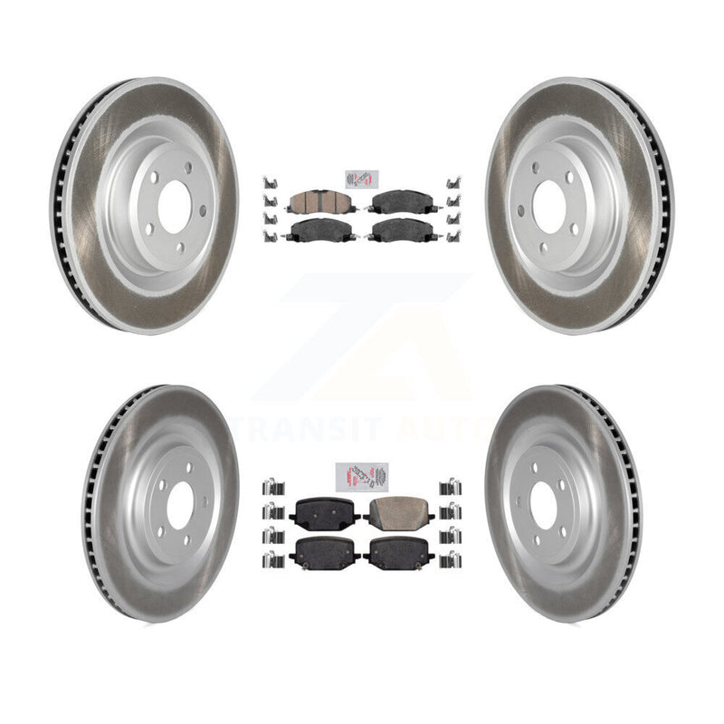 Transit Auto KGA-105096 Disc Brake Kit for 2020-2023 Lincoln Aviator - Front and Rear