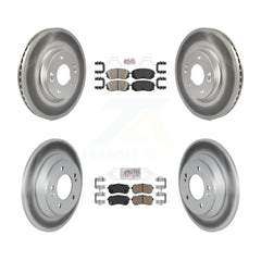 Transit Auto KGA-105097 Disc Brake Kit for 2018-2021 Hyundai Kona - Front and Rear