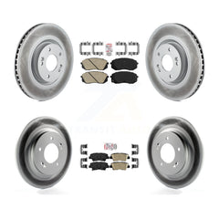 Transit Auto KGA-105098 Disc Brake Kit for 2014-2016 Hyundai Sonata, Kia Cadenza - Front and Rear