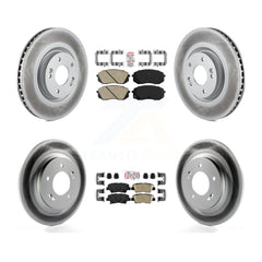Transit Auto KGA-105101 Disc Brake Kit for 2014-2016 Hyundai Sonata, Kia Cadenza - Front and Rear