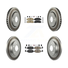 Transit Auto KGA-105106 Disc Brake Kit for 2017-2018 Dodge Grand Caravan - Front and Rear