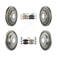 Transit Auto KGA-105108 Disc Brake Kit for 2017-2018 Dodge Grand Caravan - Front and Rear