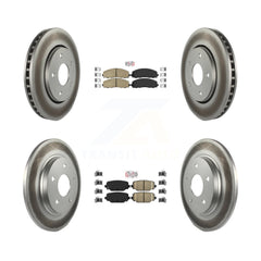 Transit Auto KGA-105109 Disc Brake Kit for 2017-2018 Dodge Grand Caravan - Front and Rear