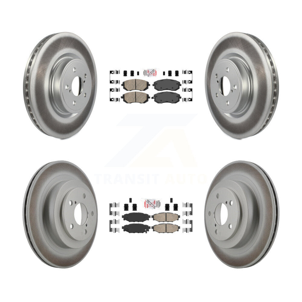 Transit Auto KGA-105110 Disc Brake Kit for 2005-2006 Subaru Legacy - Front and Rear