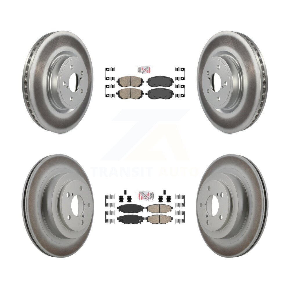 Transit Auto KGA-105111 Disc Brake Kit for 2005-2006 Subaru Legacy - Front and Rear